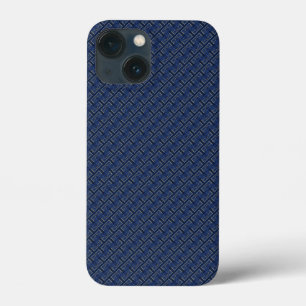 Blue jeans pattern iPhone 13 mini case