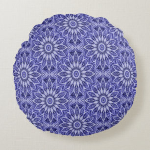 Blue Jeans.. Round Pillow