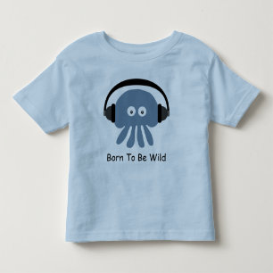 Blue Jellyfish DJ Born To Be Wild T-shirt
