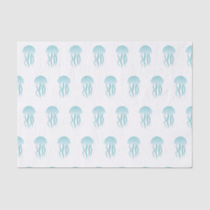 Blue Jellyfish - Tissue Paper