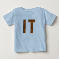 Blue jersey T-shirt Babies CHOCOLAT ITALY