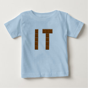 Blue jersey T-shirt Babies CHOCOLAT ITALY