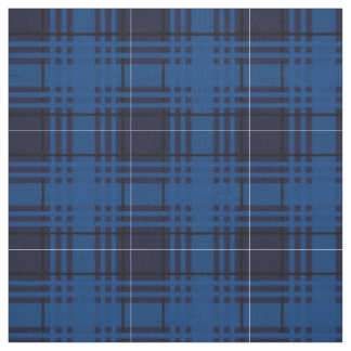 Blue Jewel Tartan Fabric