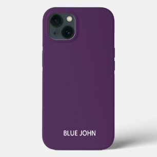 Blue John purple colour name Case-Mate iPhone Case