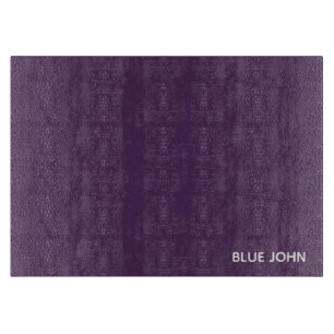Blue John purple colour name Cutting Board