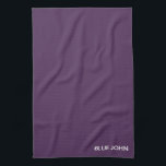 Blue John purple colour name Kitchen Towel<br><div class="desc">Blue John purple colour name</div>