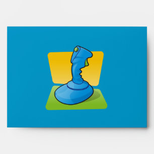 Blue Joystick Envelope