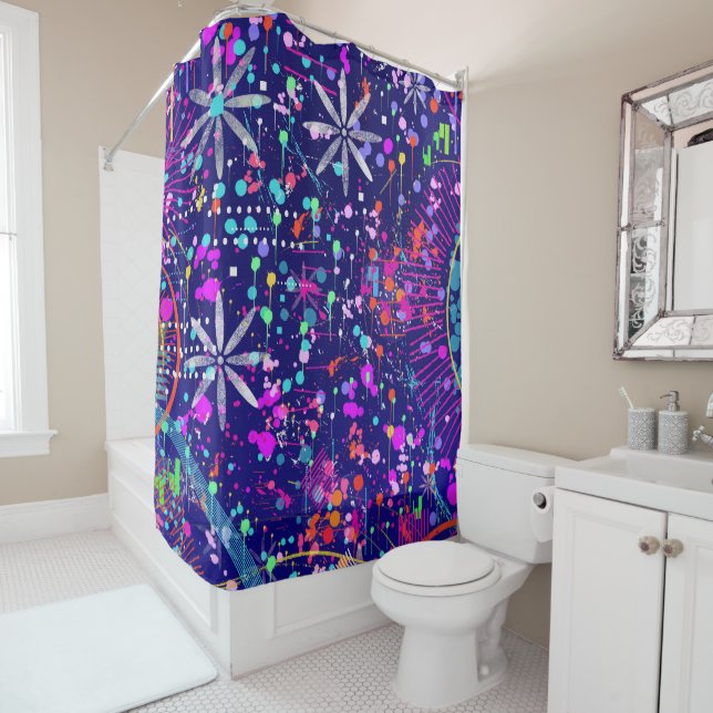 Blue Jubilee Abstract Art  (In Situ)
