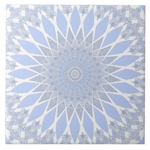 Blue Juniper Berry Tristyns Mandala Tile