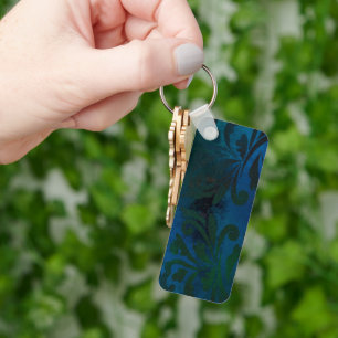 blue keychain
