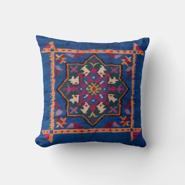 Blue Kilim Pillows Near Me: Find the Perfect Boho  (Front)