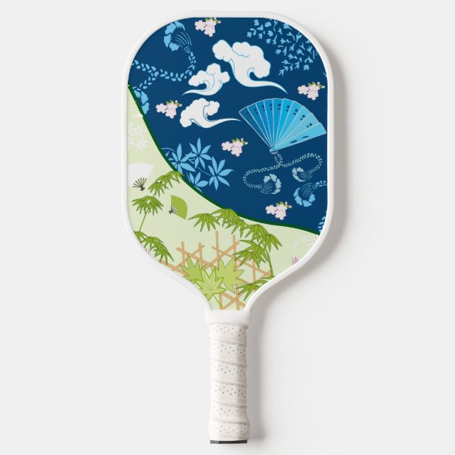 Blue Kimono Pickleball Paddle (Front)