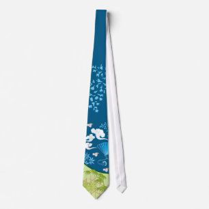 Blue Kimono Tie