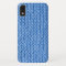 Blue Knit Pattern