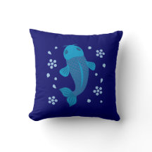 Blue Koi Fish