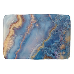 Blue Lace Agate Bath Mat