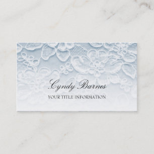 Blue Lace Business Card