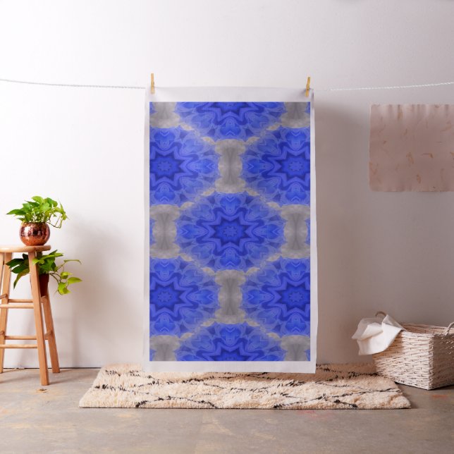 Blue lace love... fabric (In Situ)