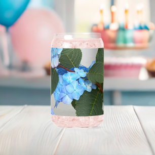 Blue Lacecap Hydrangea Floral