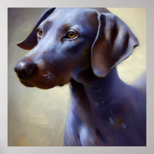 Blue Lacy Dog Poster