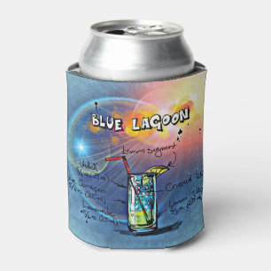 Blue Lagoon (#12 of 12 Drink Recipe Sets) Can Cooler