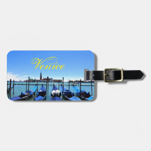 Blue lagoon in Venice, Italy Luggage Tag