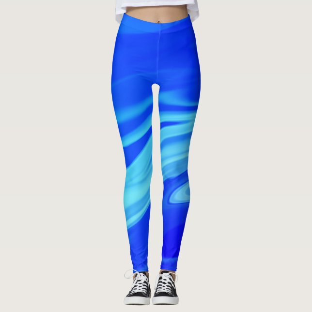 Blue Lagoon - Leggings (Front)