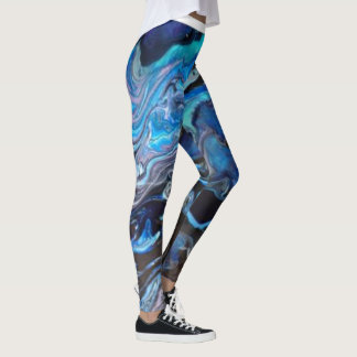 Blue lagoon leggings