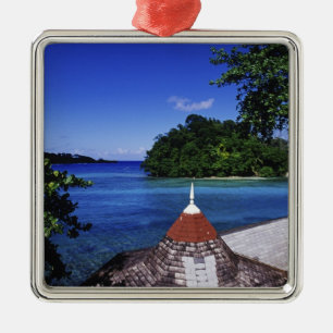 Blue Lagoon, Port Antonio, Jamaica Metal Ornament