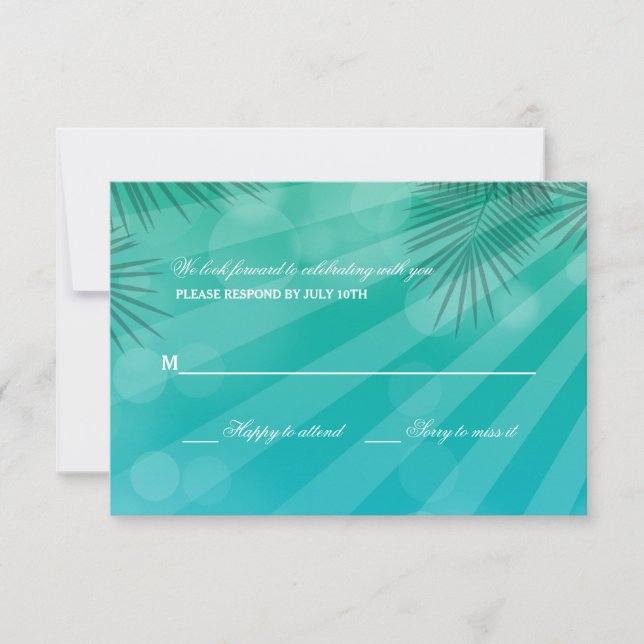 Blue Lagoon Response Cards (Front)