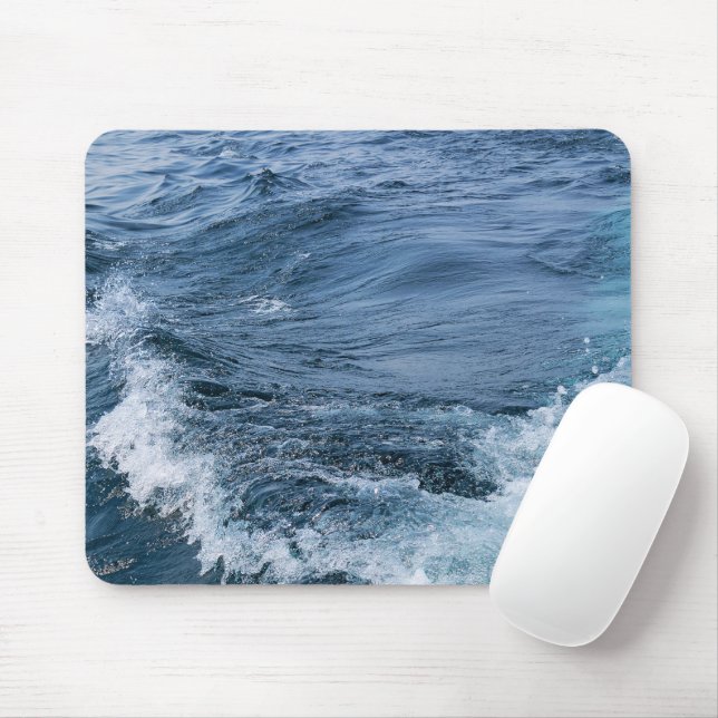 Blue Lake Michigan Mouse Pad (With Mouse)