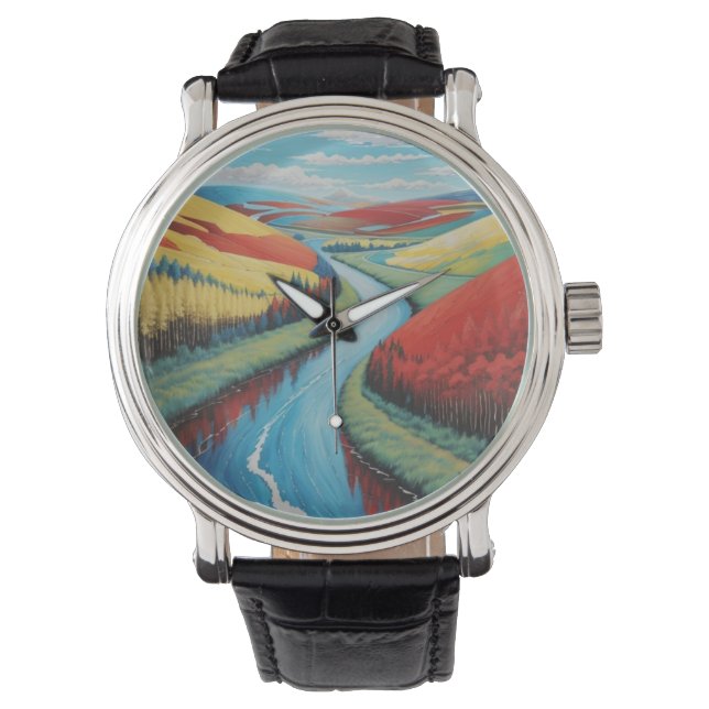 Blue lake  watch (Front)