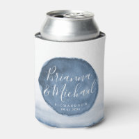Blue Lake Water Stain | Personalized Couple's