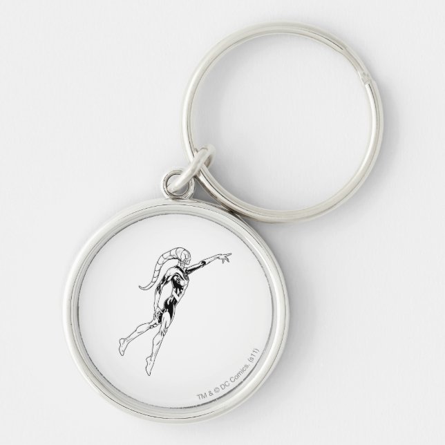 Blue Lantern 11 Keychain (Front)