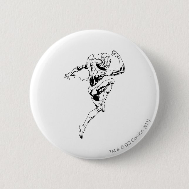 Blue Lantern 3 2 Inch Round Button (Front)