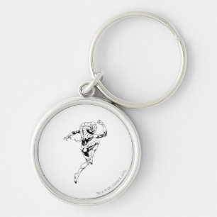 Blue Lantern 3 Keychain