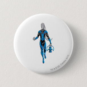 Blue Lantern 4 2 Inch Round Button