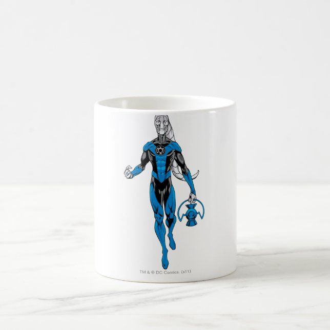 Blue Lantern 4 Coffee Mug (Center)