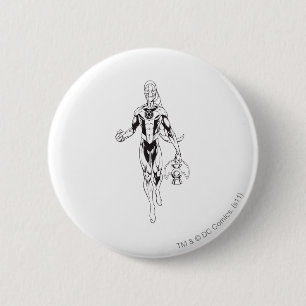 Blue Lantern 6 2 Inch Round Button
