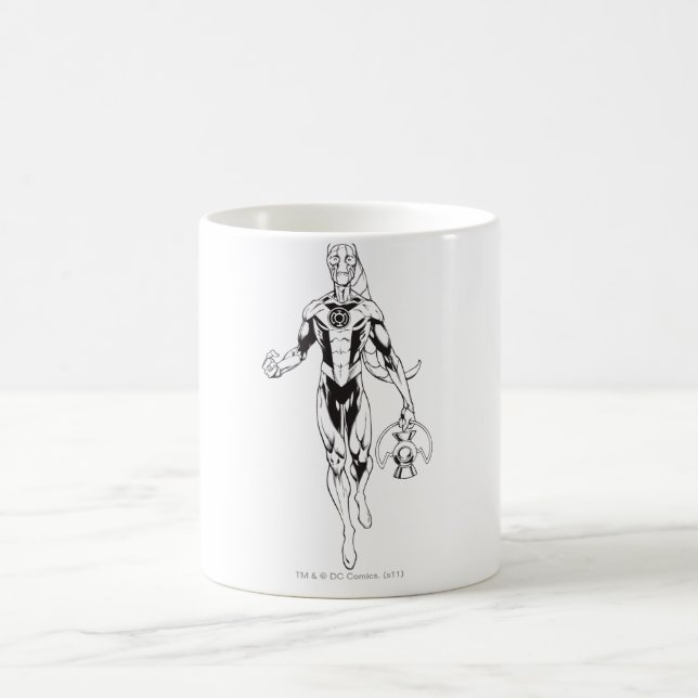 Blue Lantern 6 Coffee Mug (Center)