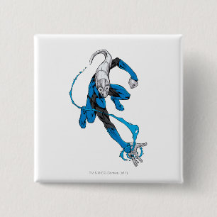 Blue Lantern 7 2 Inch Square Button