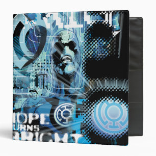 Blue Lantern Graphic 1 Binder