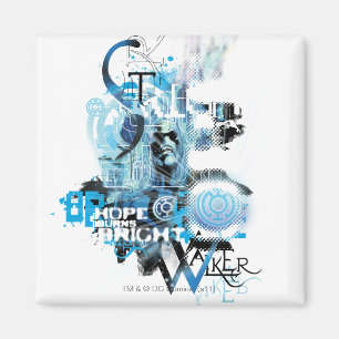 Blue Lantern Graphic 1 Magnet