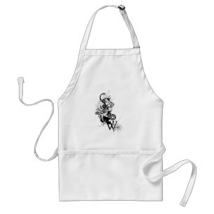 Blue Lantern Graphic 2 Standard Apron