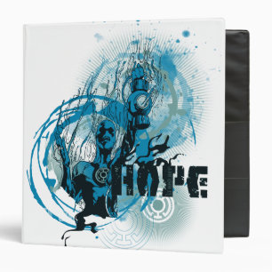 Blue Lantern Graphic 3 Binder