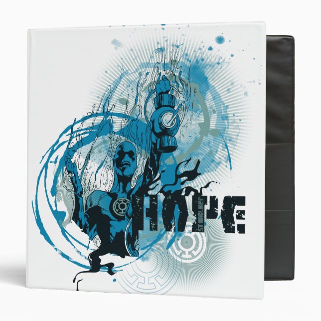 Blue Lantern Graphic 3 Binder (Front/Inside)