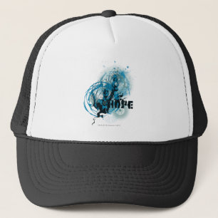 Blue Lantern Graphic 3 Trucker Hat