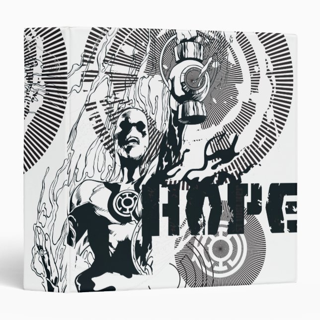 Blue Lantern Graphic 4 Binder (Front/Spine)