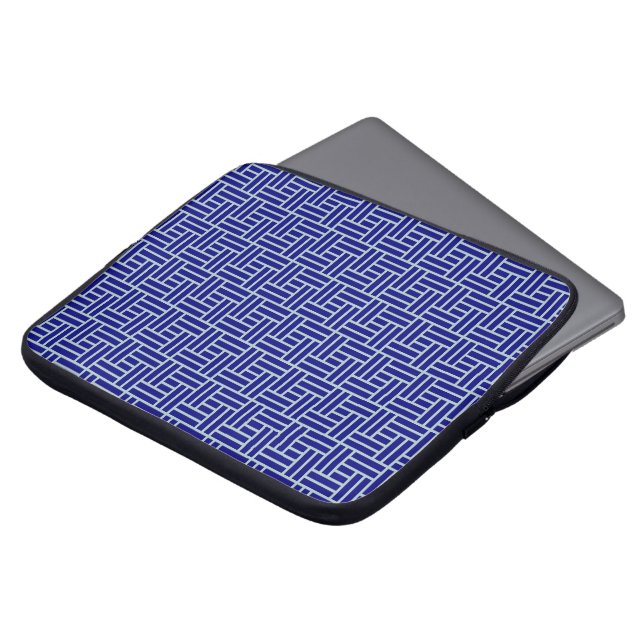Blue Laptop Sleeve (Front Top)