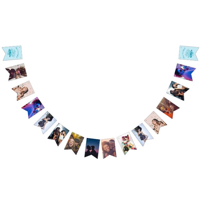Blue Last Splash Bachelorette Party Photo Banner (All)